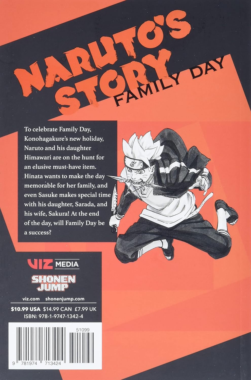 Naruto: Naruto's Story: Family Day (Naruto Novels)