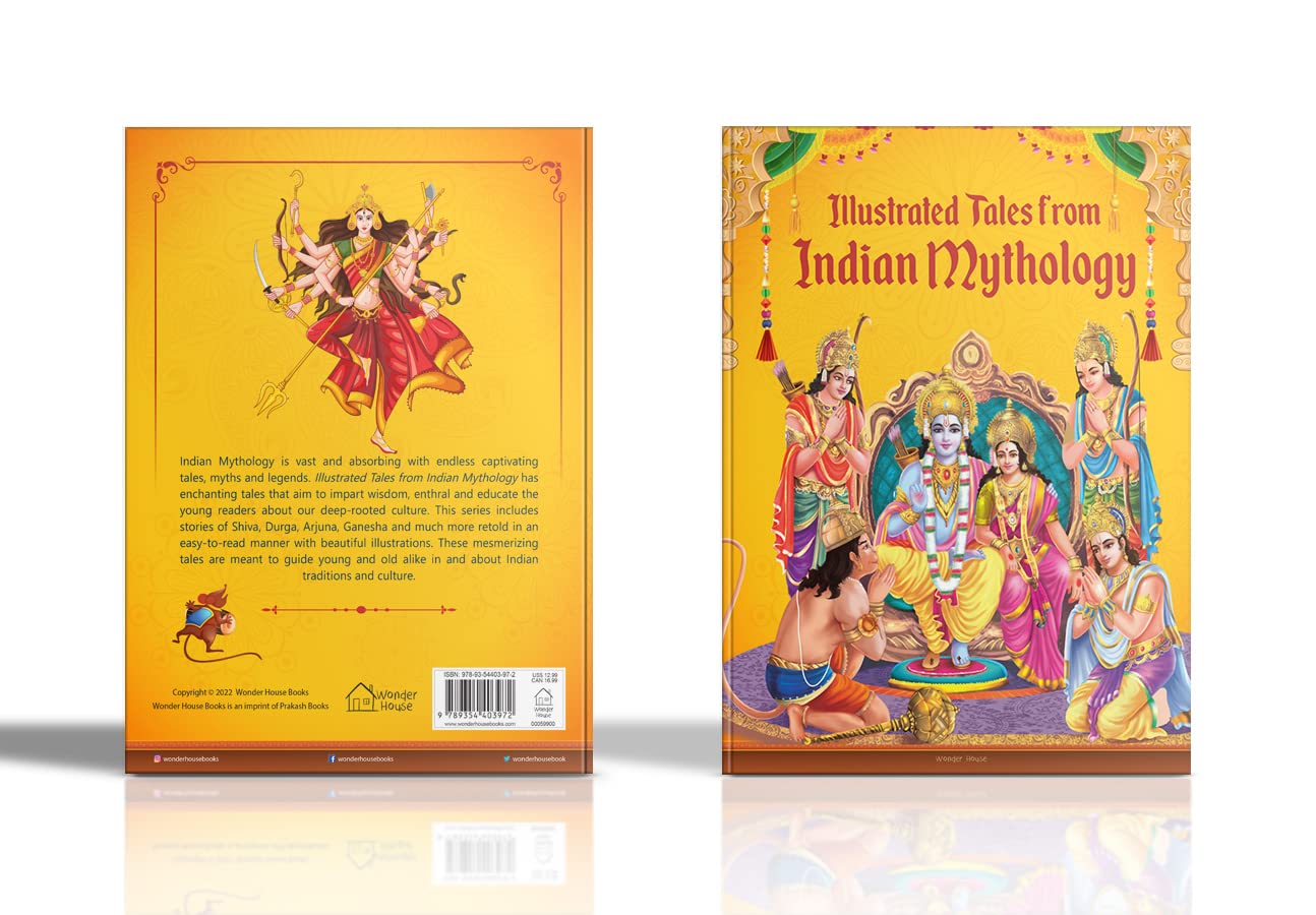 Illustrated Tales From Indian Mythology