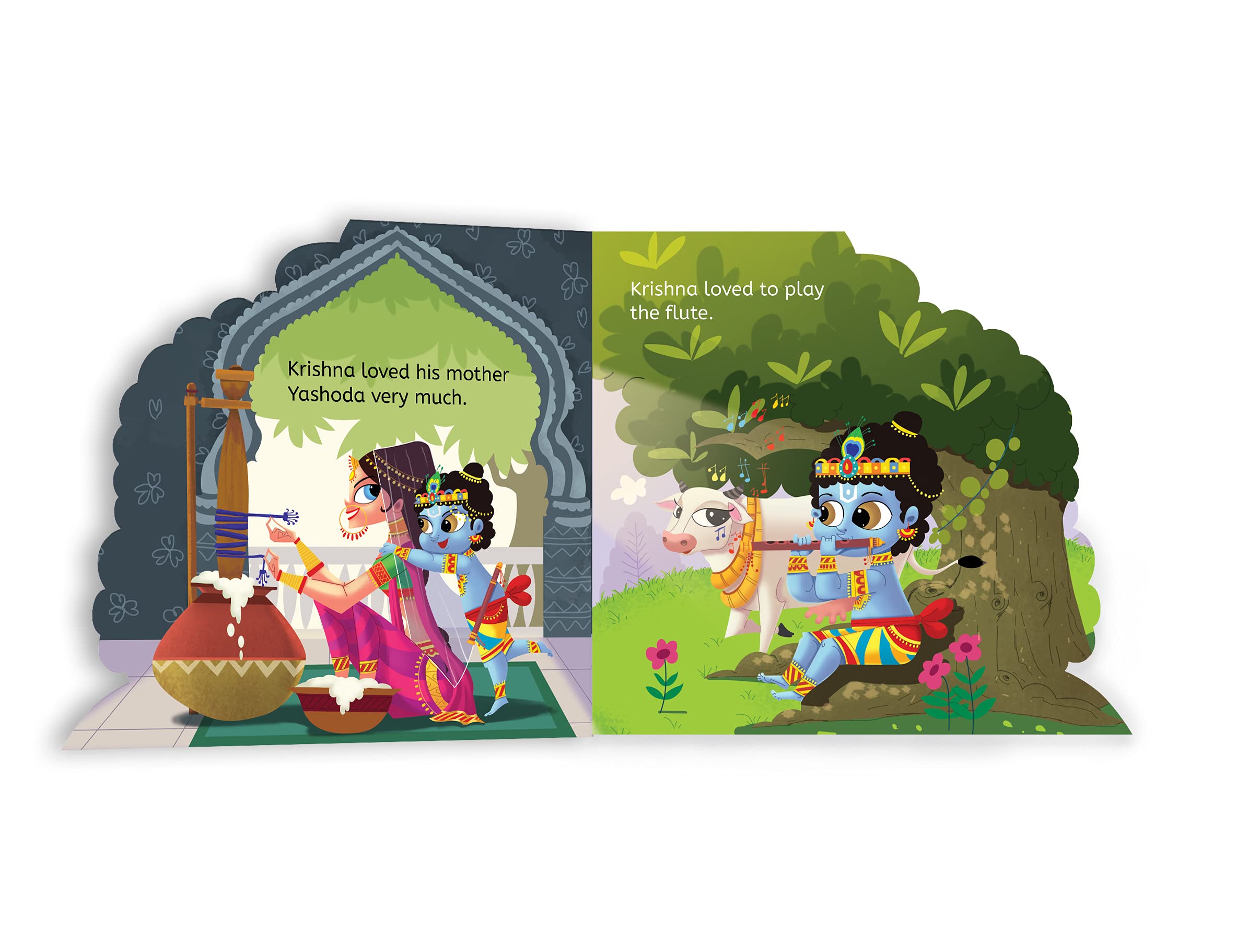 My First Shaped Board Book: Krishna