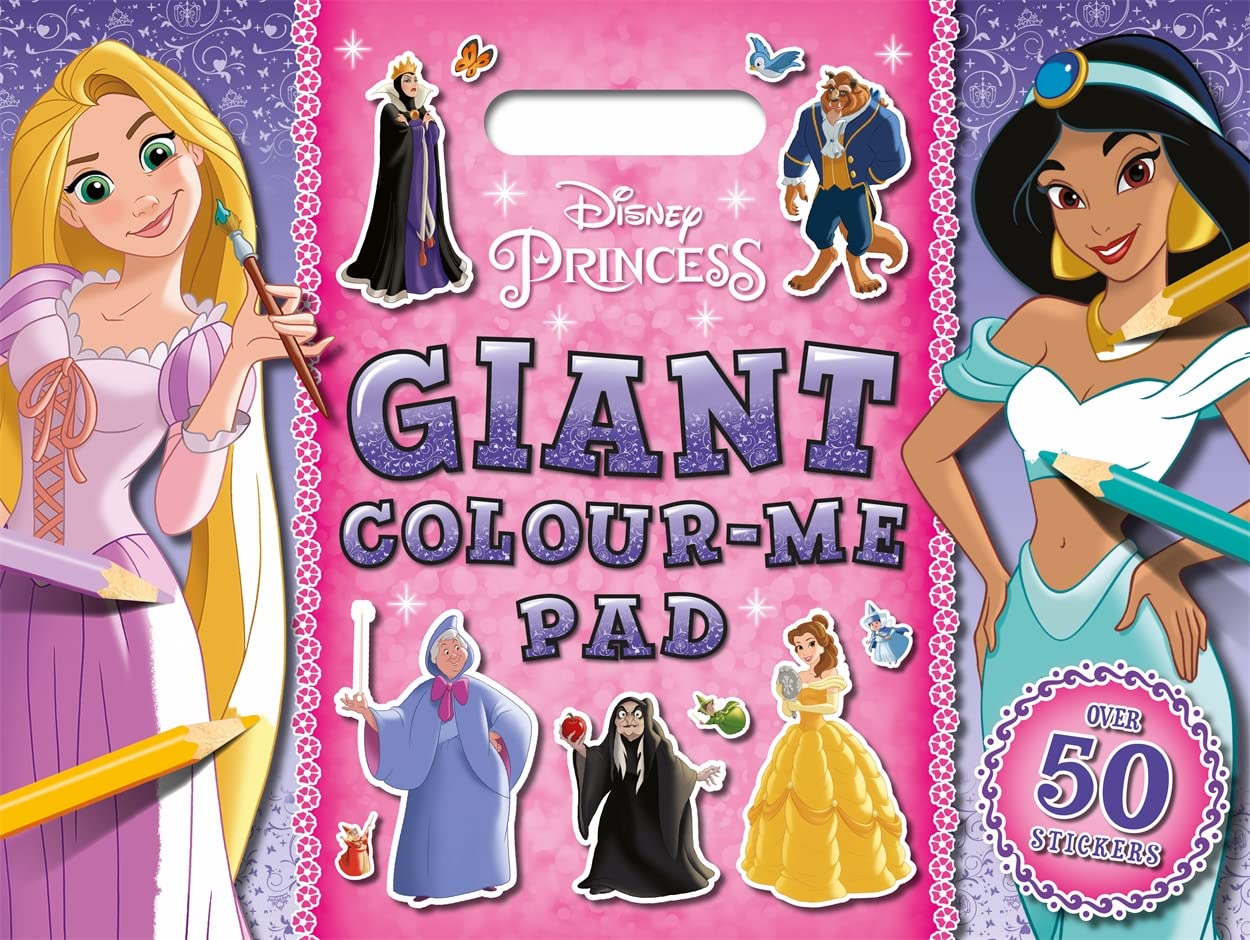 Disney Princess Giant colouring- me Pad