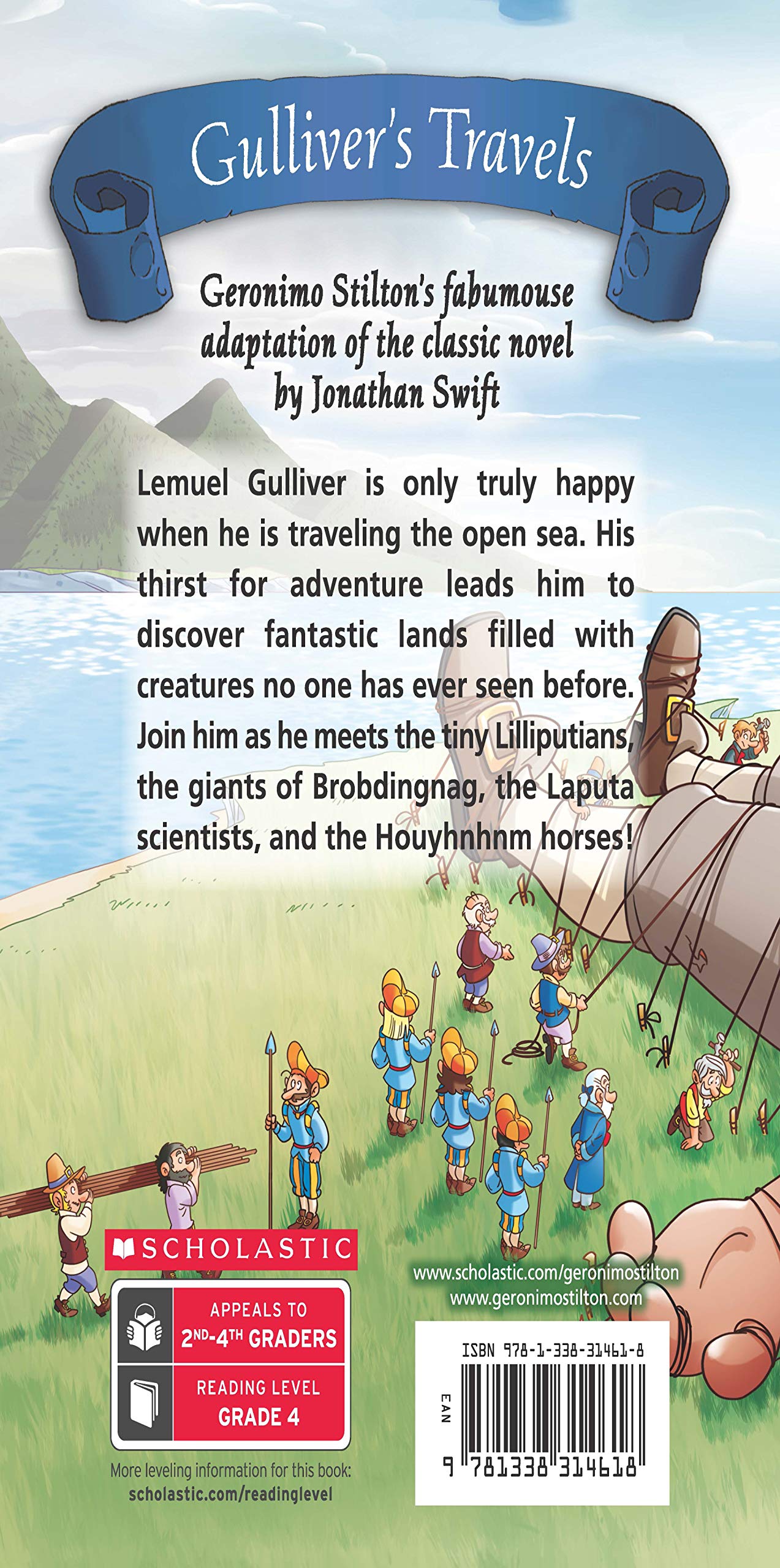 Geronimo Stilton Classic Tales: Gulliver's Travels