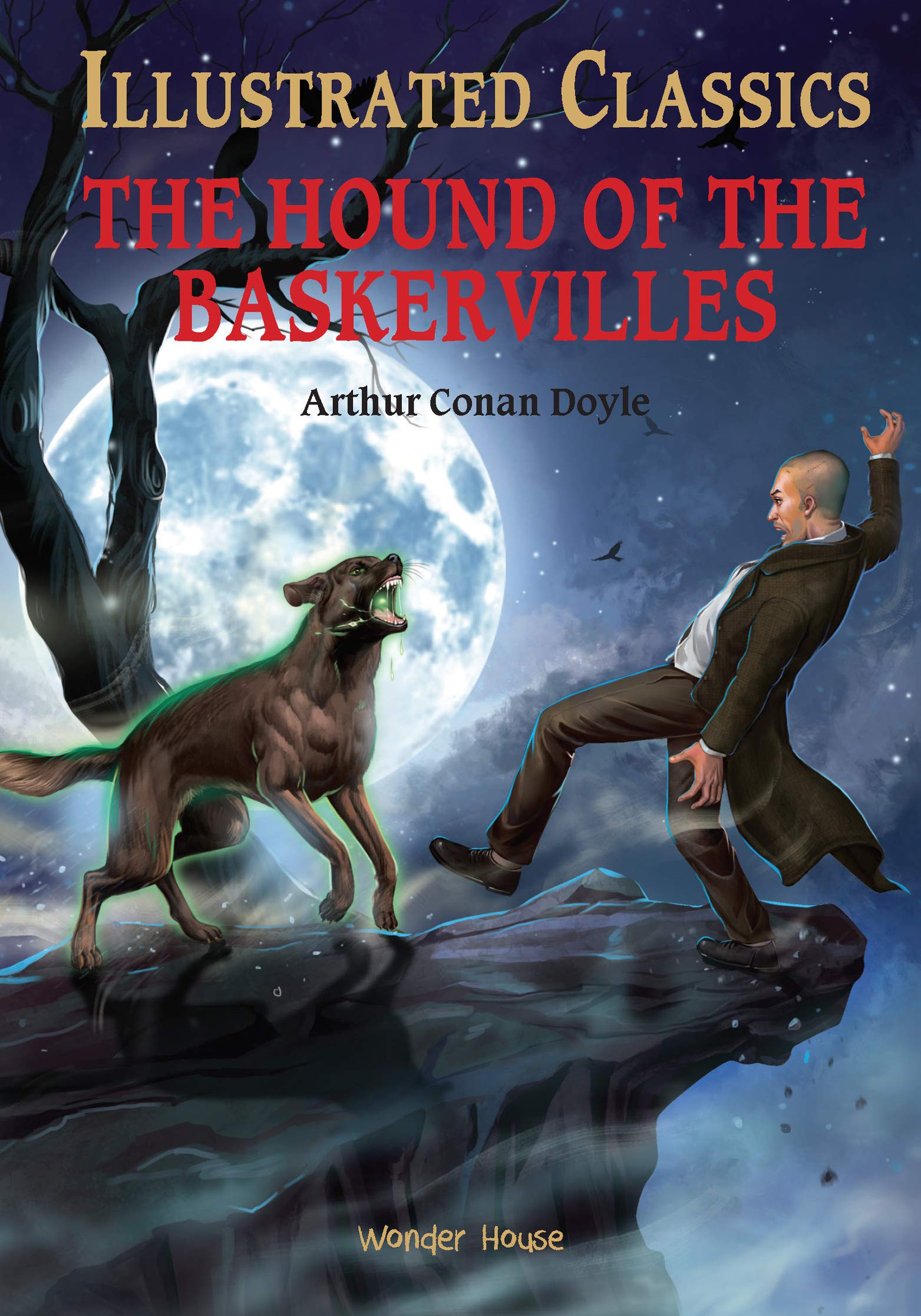 The Hound of the Baskervilles: Illustrated Abridged Children Classics