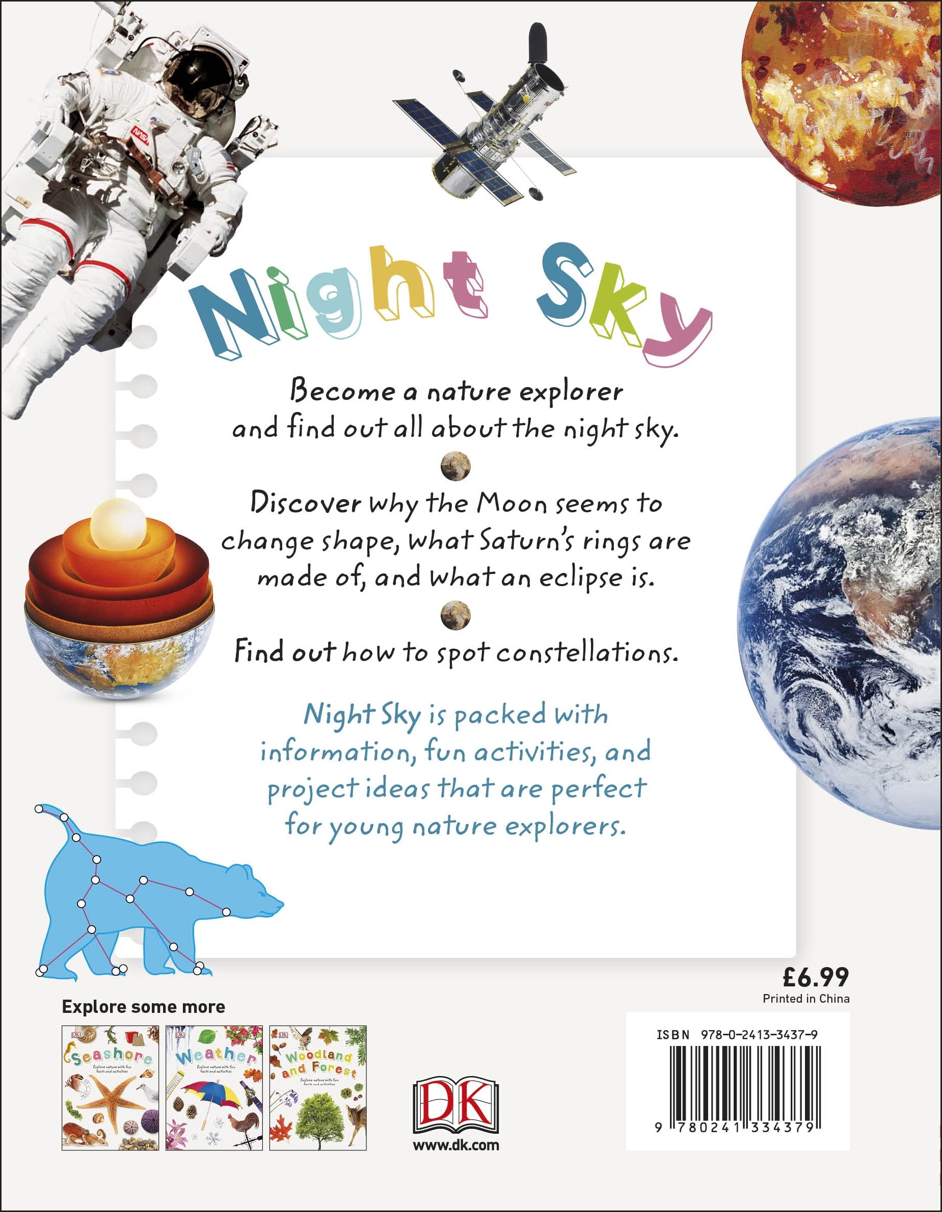 Night Sky: Explore Nature with Fun,Facts and Activities