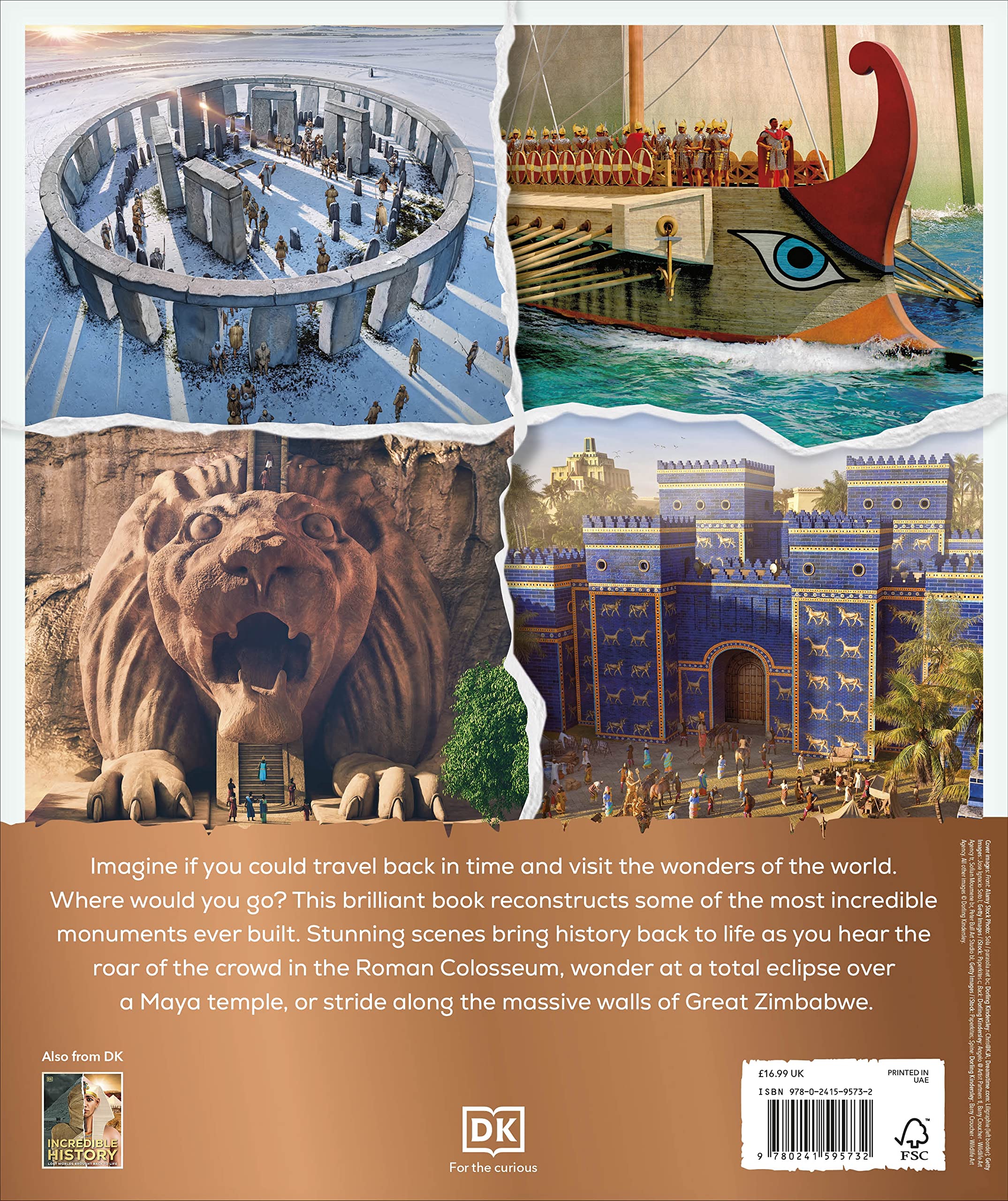 Incredible History Wonders of the World: The Past Brought Back to Life