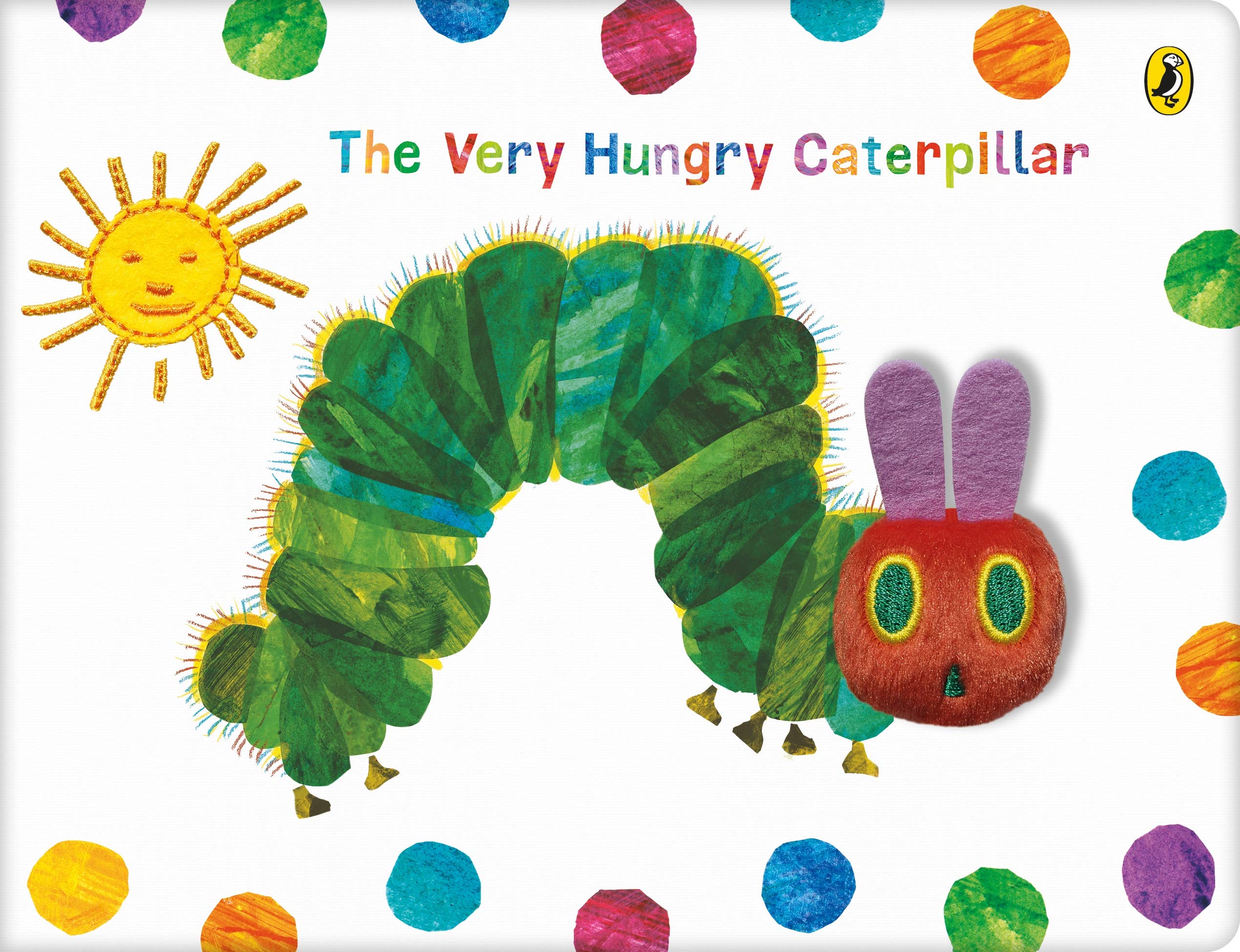 A snuggly cloth book for babies -Very Hungry Caterpillar