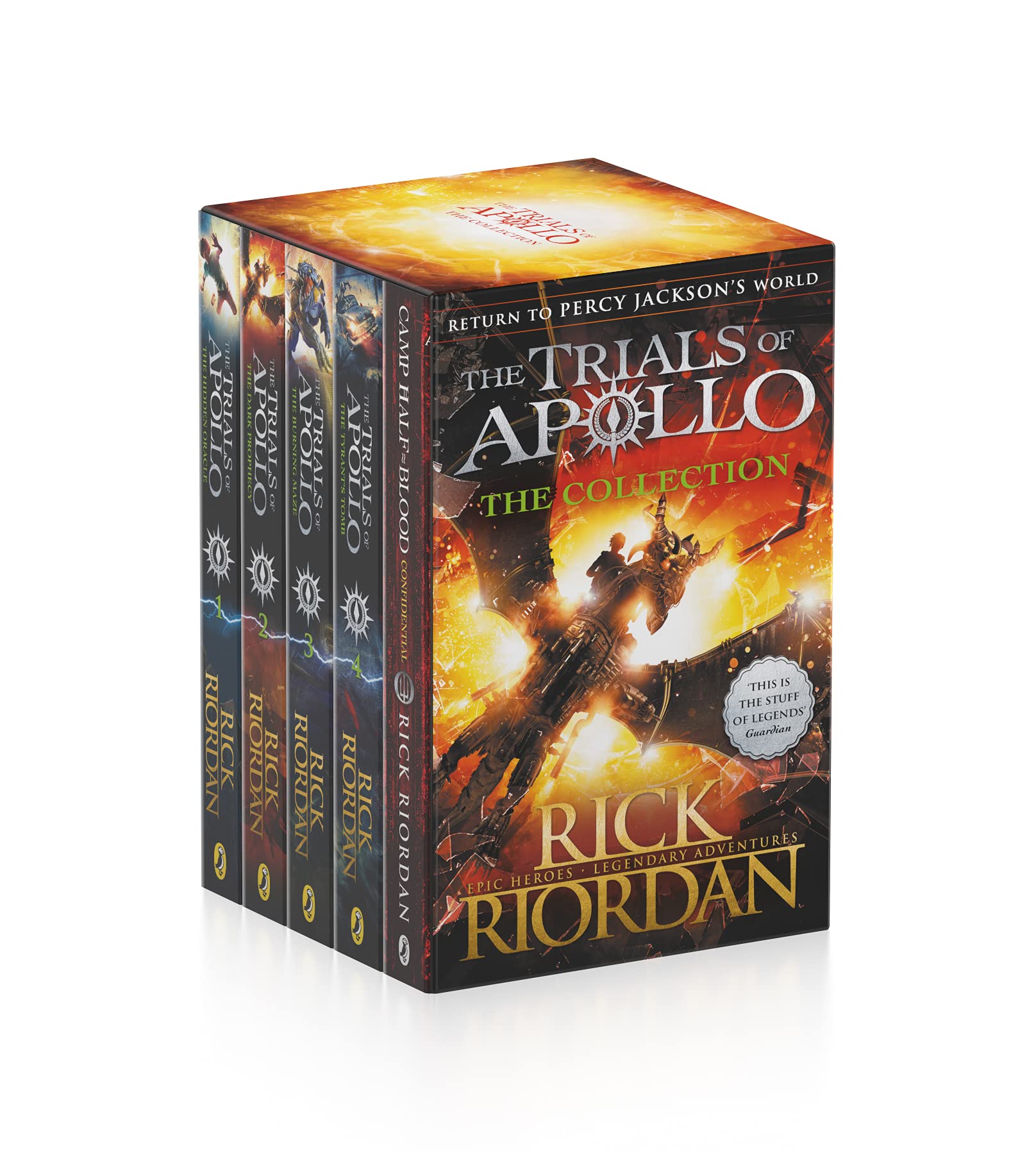 Percy Jackson- The Trials of Apollo Collection - 5 book set