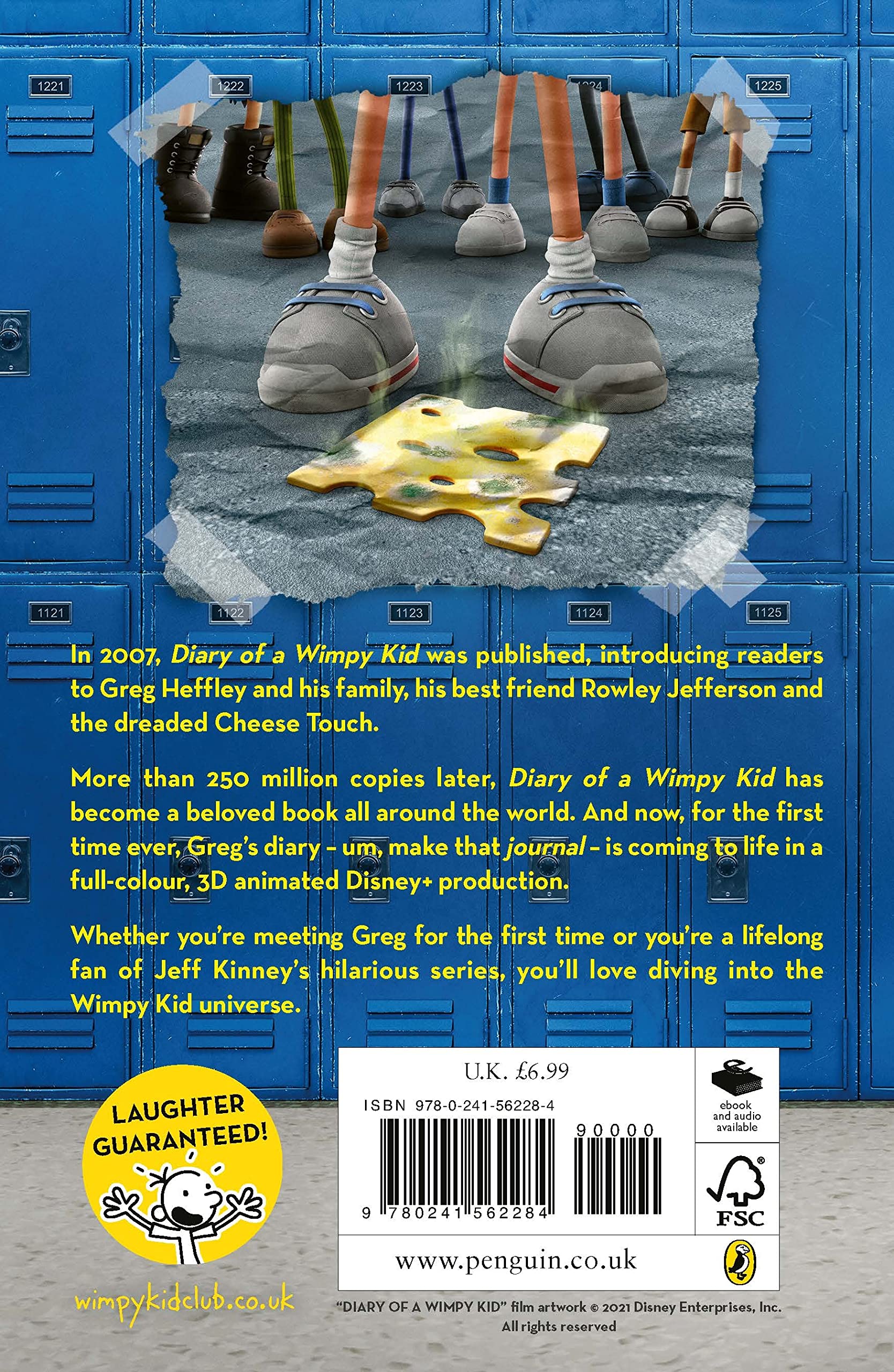 Diary of a Wimpy Kid (Film Tie-in): Special Disney+ cover edition