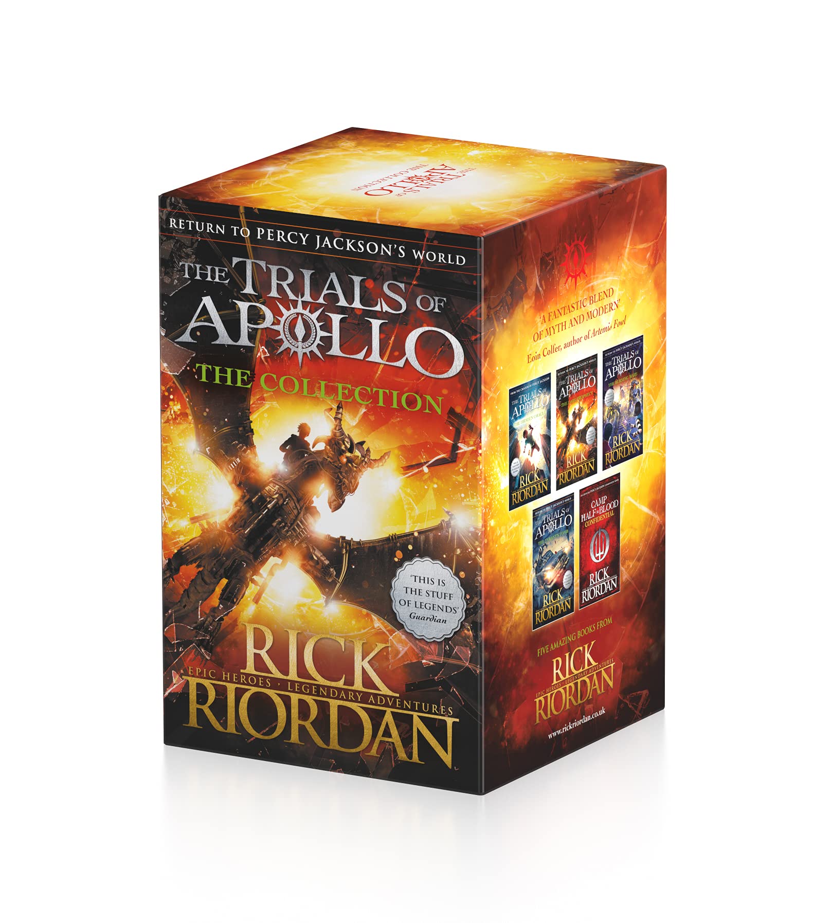 Percy Jackson- The Trials of Apollo Collection - 5 book set