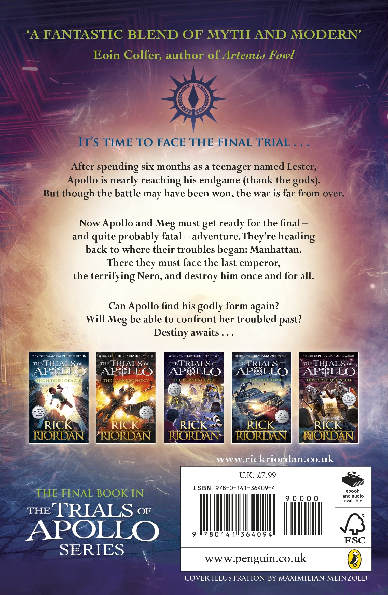Return to Percy Jackson's World - The Trials of Apollo :The Tower of Nero(5)