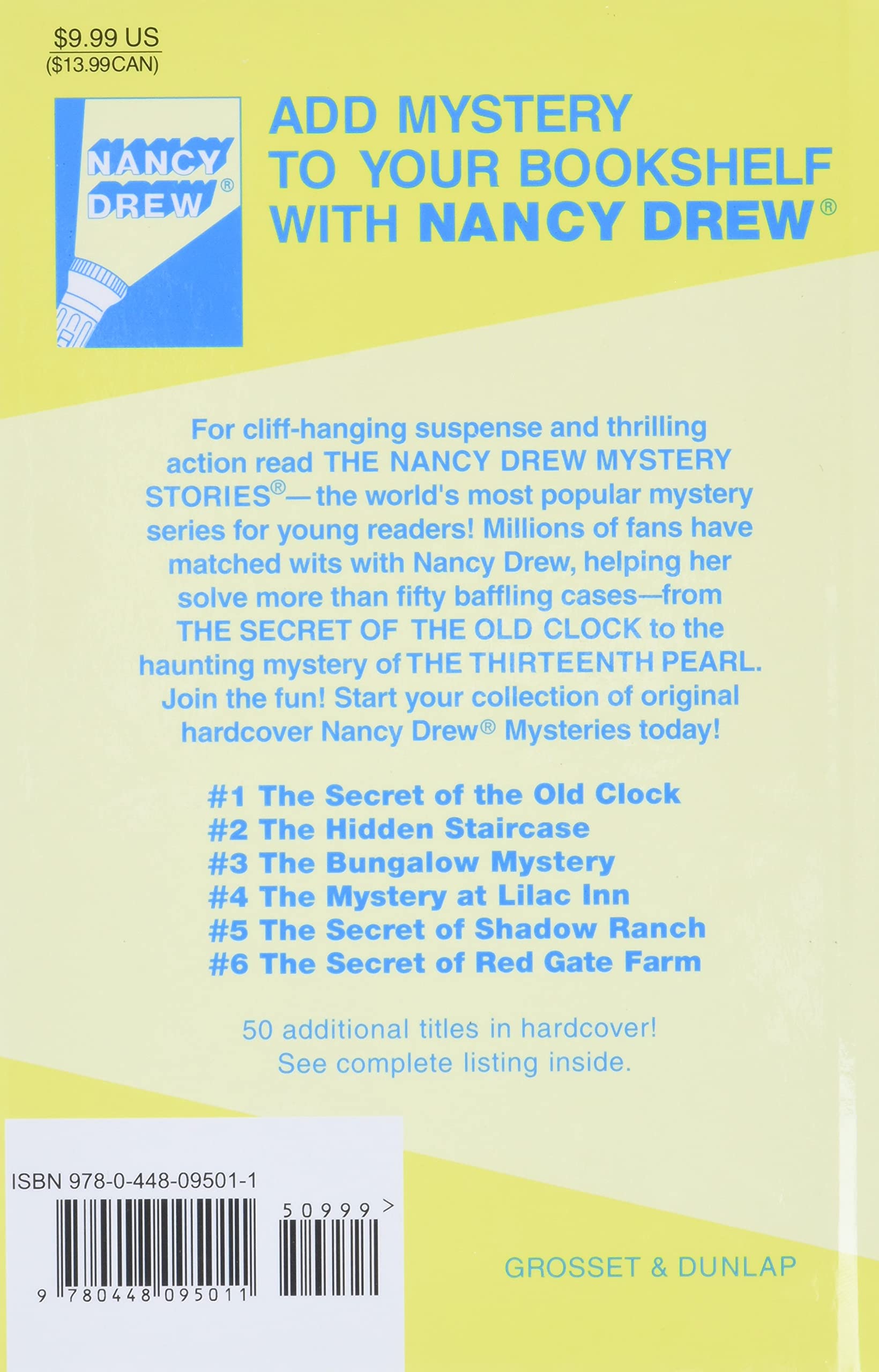 Nancy Drew Mystery Stories (1) - The Secret of the old clock