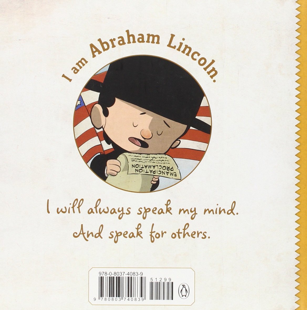 I am Abraham Lincoln.
