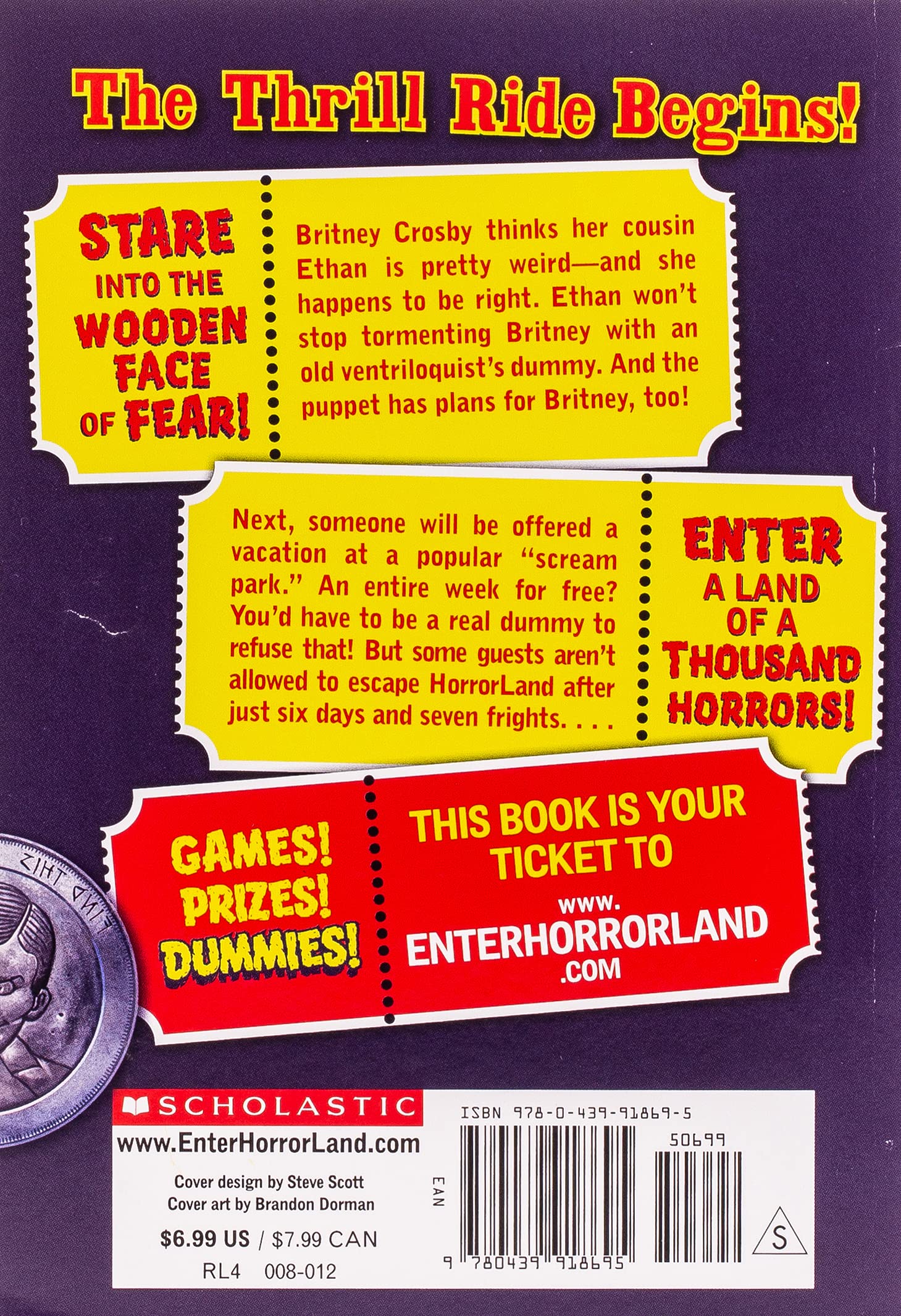 Goosebumps Horrorland(1) REVENGE OF THE LIVING DUMMY