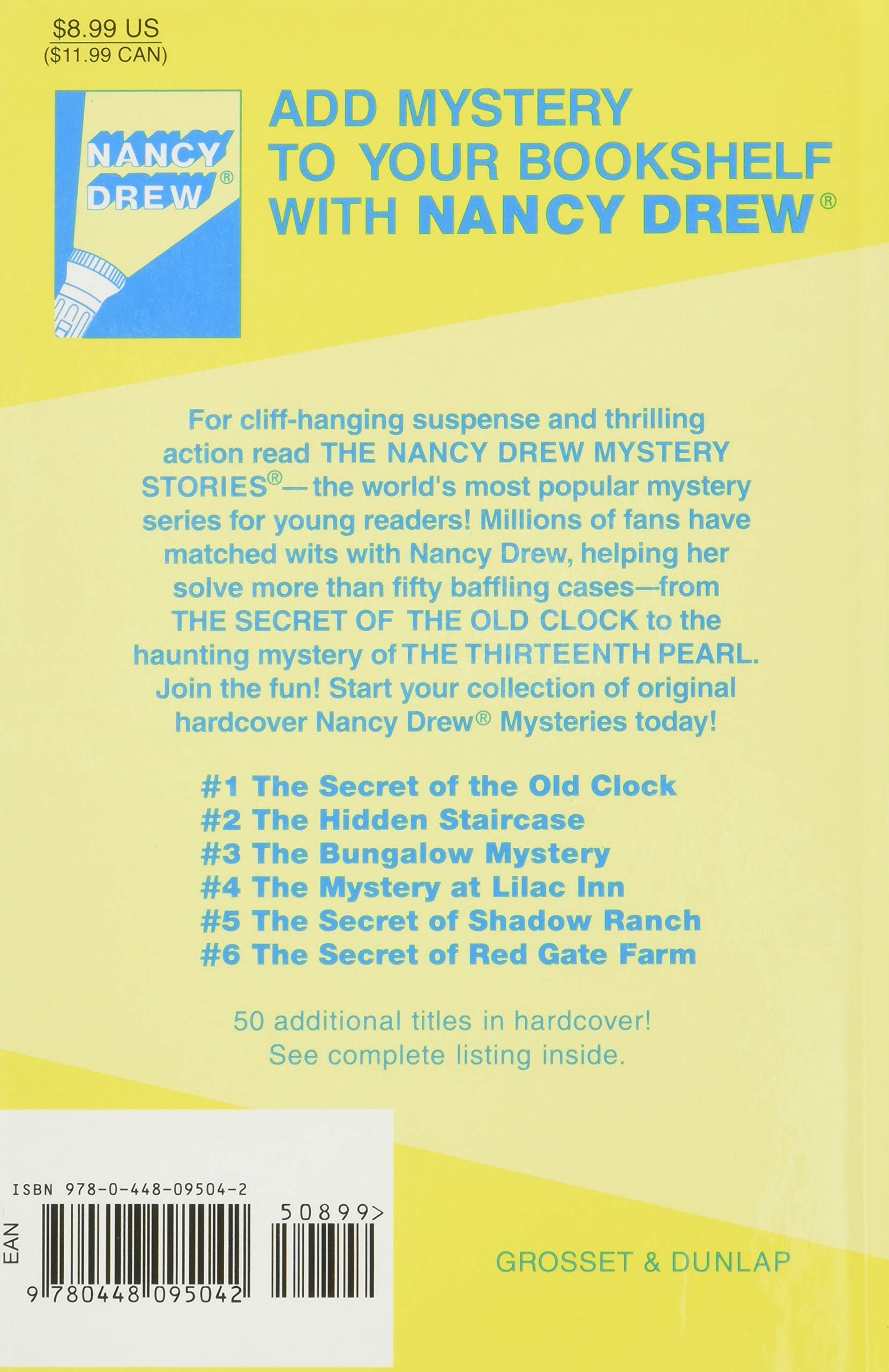 Nancy Drew Mystery Stories (4)- The Mystery at lilac Inn