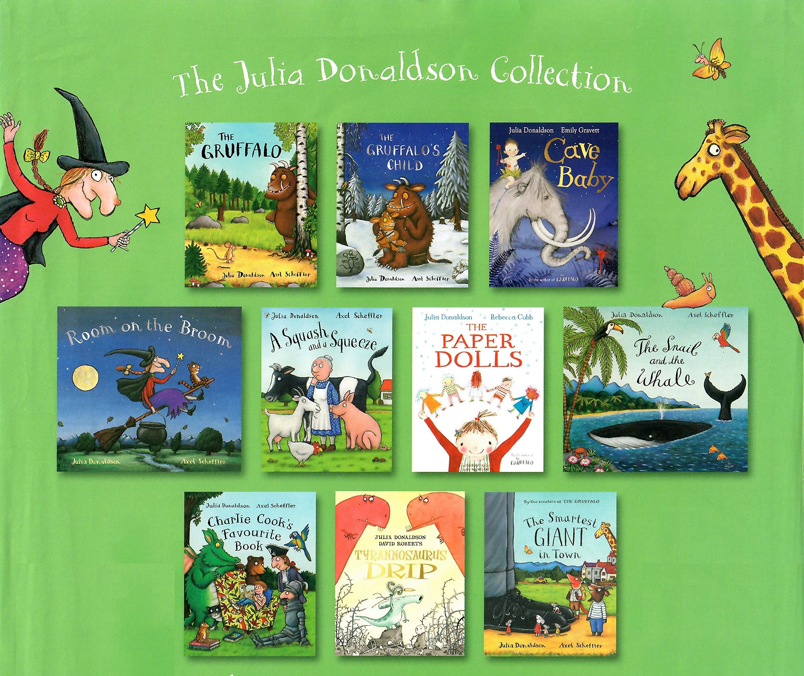 Julia Donaldson Story Collections  x 10 Ziplock Pack 2015