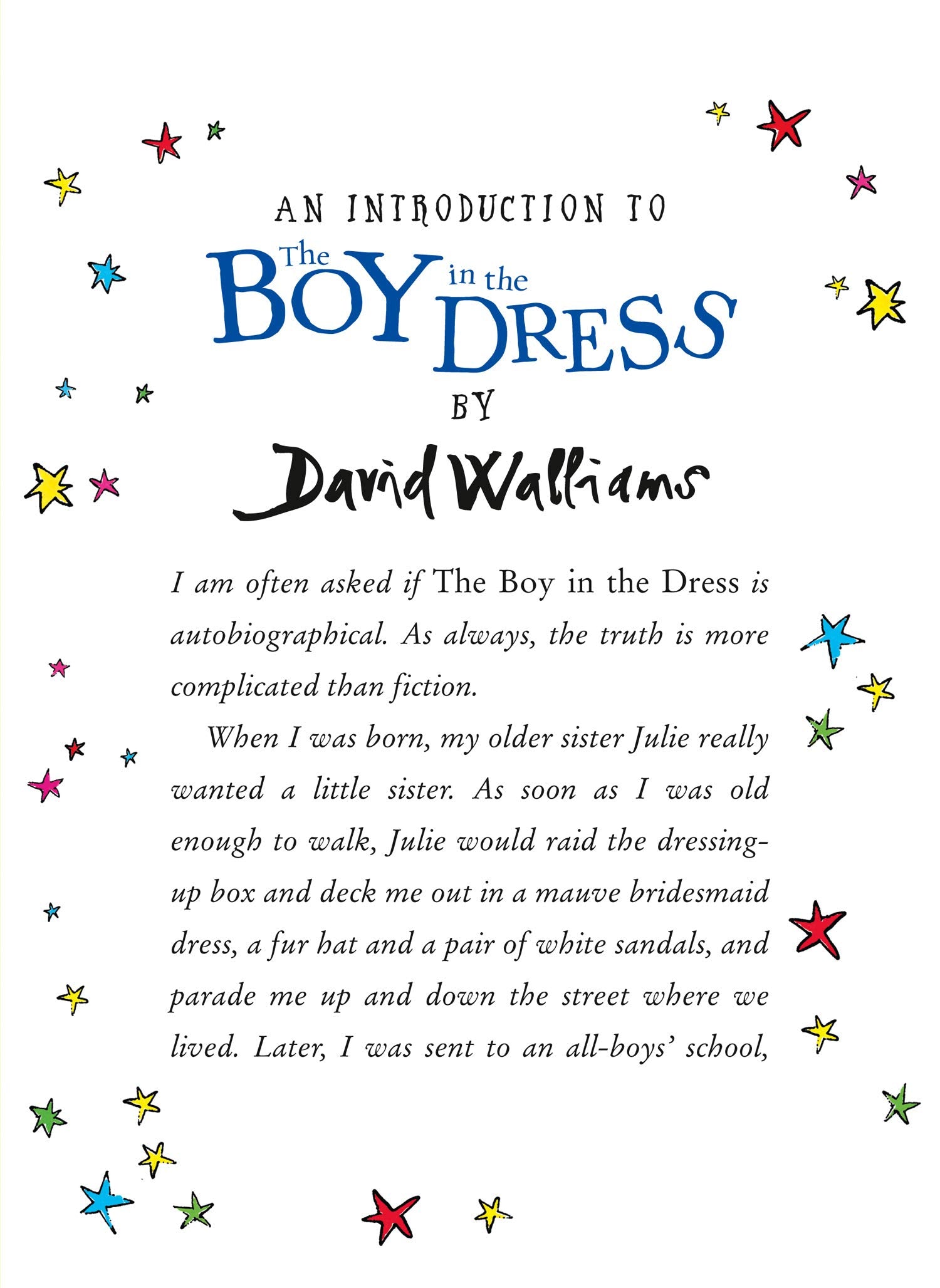 The Boy in the Dress