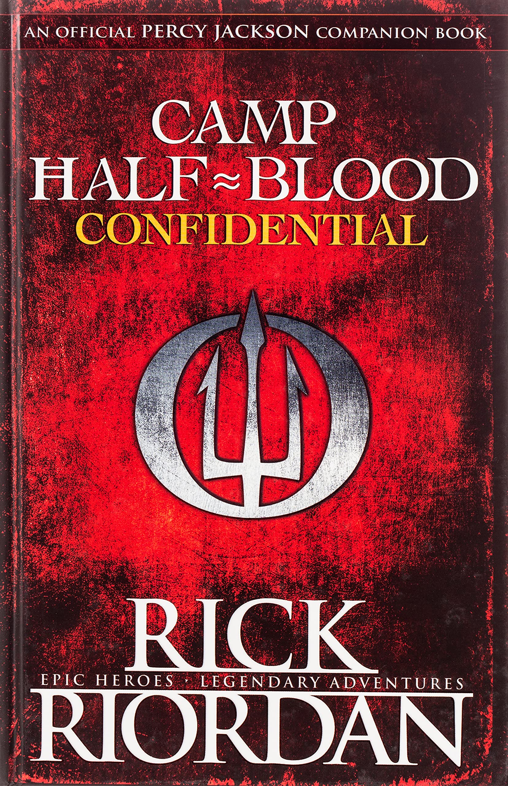 An official Percy Jackson Companion Book- Camp Half Blood Confidential